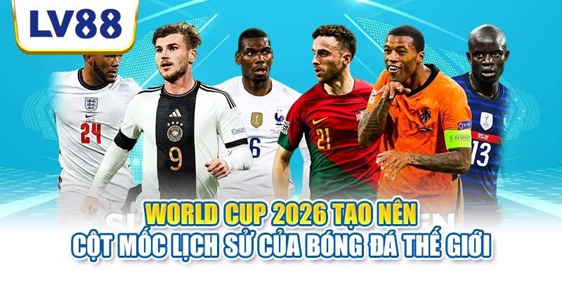 World Cup 2026 tạo nên cột mốc lịch sử của bóng đá thế giới